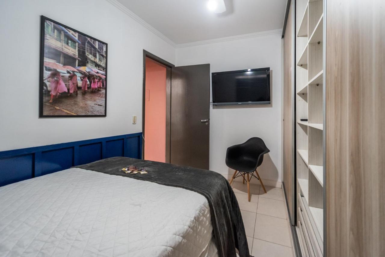 Balneário Camboriú O Melhor Do Centro! Apto 01 Dormitorio Com Garagem E Ar Condicionado מראה חיצוני תמונה