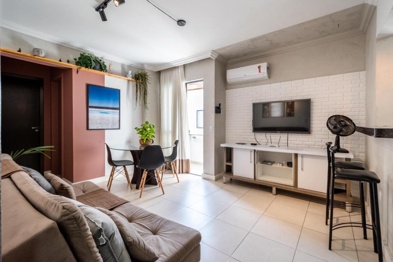 Balneário Camboriú O Melhor Do Centro! Apto 01 Dormitorio Com Garagem E Ar Condicionado מראה חיצוני תמונה